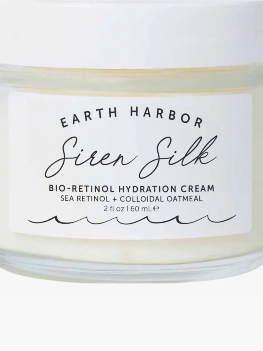 EARTH HARBOR SIREN SILK BIO-RETINOL HYDRATION CREAM (Full Size/2oz/NWB)